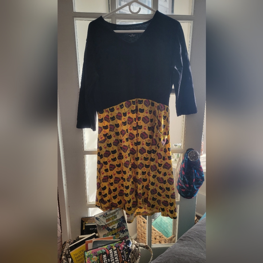 Svaha XL (16) schrodinger's cat dress